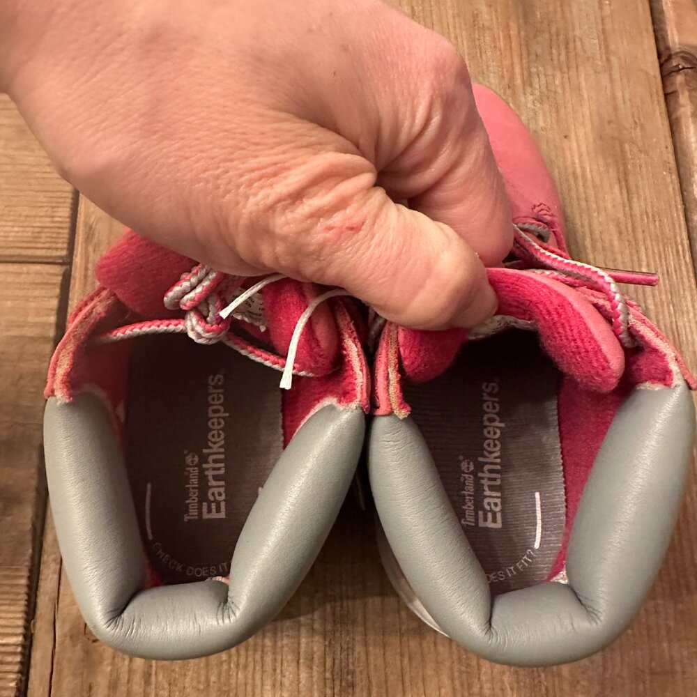 Toddler Timberland Pink Boots NWT size 8 - Picture 6 of 6